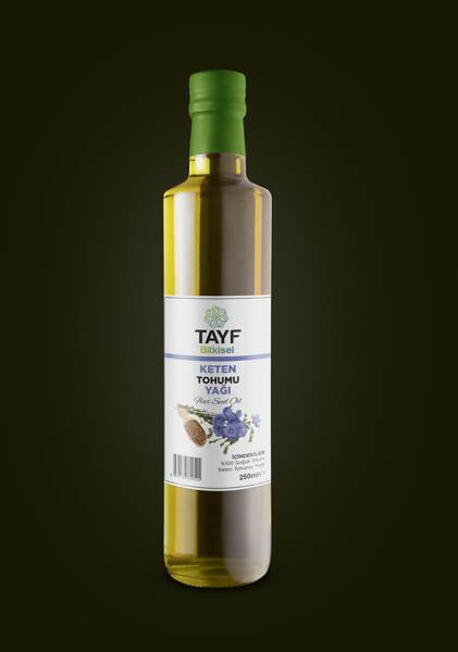 Tayf Bitkisel Keten Tohumu Yağı 250 Ml