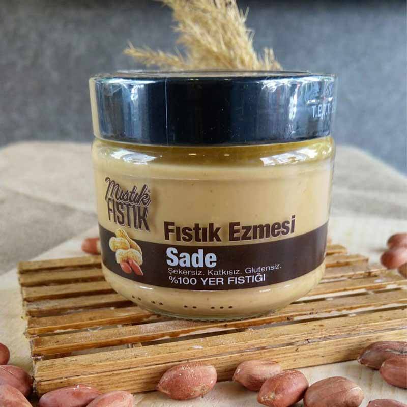 Mıstık Fıstık Sade Fıstık Ezmesi 280 Gr