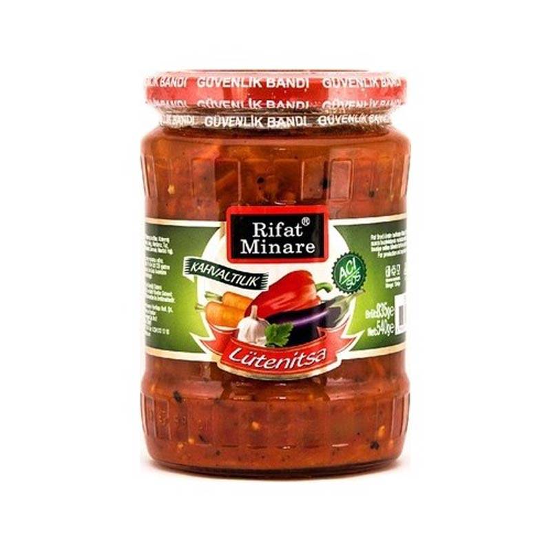 Rifat Minare Lütenitsa Kahvaltılık sos (Acı) 540 Gr thumbnail